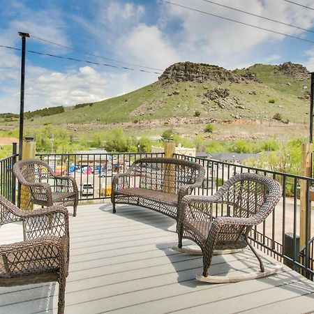 Central Lava Hot Springs Studio With Deck And Views! Luaran gambar