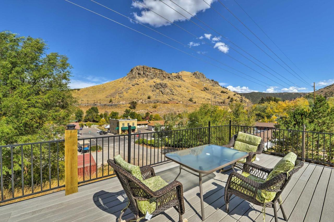 Central Lava Hot Springs Studio With Deck And Views! Luaran gambar